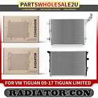 Radiator & AC Condenser Cooling Kit for Volkswagen Tiguan 2009 2010-2017 L4 2.0L Volkswagen Tiguan