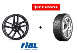 Winterräder Skoda Enyaq iV50 iV60 4x Rial Astorga Felgen Firestone Winterreifen - Bild 1 von 1