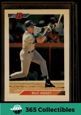 1992 Bowman Billy Ashley #168 Baseball Dodgers - Image 1 of 2