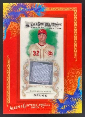 Jay Bruce 2010 Topps Allen & Ginter Jersey Patch #AGR-JB Reds - Image 1 of 4