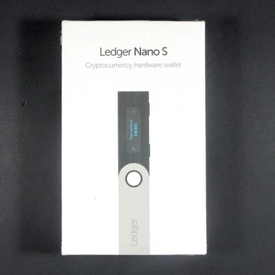 Cartera de hardware de criptomonedas Ledger Nano S - Sellada de fábrica - Nueva en caja Foto 1 de 4