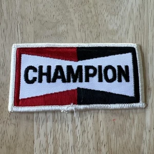 Motorsport Motorsport Öle Kraftstoffe Aufnäher Aufnäher / Bügelbild Patch Abzeichen Champion - Bild 1 von 7