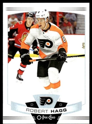 Tarjeta de hockey 2019-20 O-Pee-Chee #485 Robert Hagg Philadelphia Flyers Foto 1 de 2