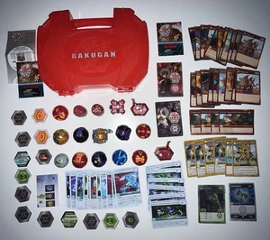 Bakugan Job Lot Figures Brawlers X16 Cards Case Collectors Toys - Picture 1 of 24