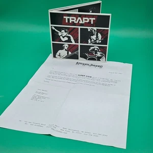 Trapt Live! Seltene Radio DJ Promo CD mit Veröffentlichungsbrief RAR 2007 Album TOP - Bild 1 von 5