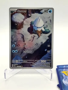 Snover 140/132 Illustration Rare Pokemon Mega Evolution NM - Picture 1 of 2