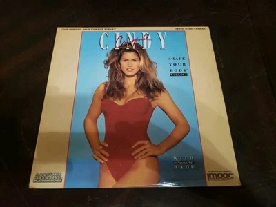 BRAND NEW SEALED Laserdisc Cindy Crawford Shape Your Body Workout Excercise Y4 Foto 1 de 4