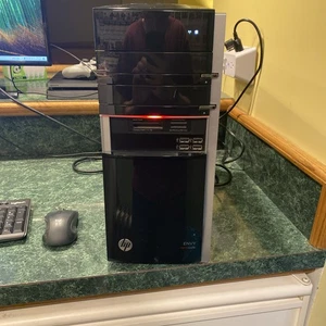 HP ENVY 700-210 MT AMD A10-7700K 3.40GHz 16GB 1TB Hdd Win10 Pro PC HD7570 WiFi - Picture 1 of 10