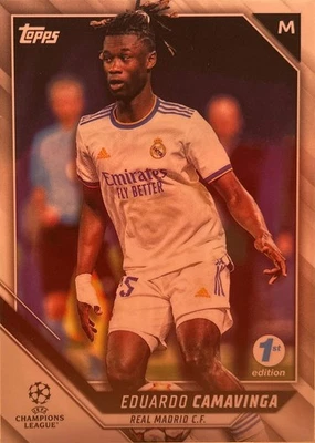 Eduardo Camavinga / Real Madrid / Topps UCL / Fußball Karte - Bild 1 von 2