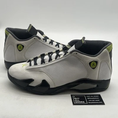 Talla 14 - Air Jordan 14 Retro Blanco Chartreuse (311832-132) Foto 1 de 4