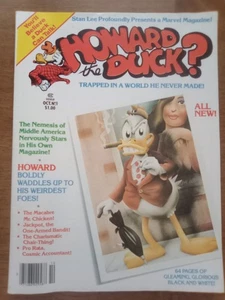 howard the duck? marvel comic magazin ex-mt bw vol. 1 Nr. 1 okt 1979 - Bild 1 von 1