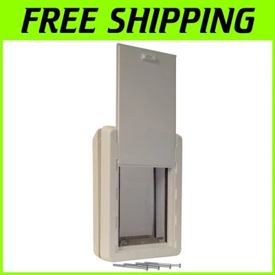 Sturdy Plastic Extra Large Dog Door - Perfect for Harsh Weather Conditions - Image 1 of 4