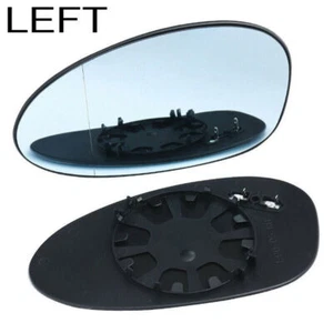 Mirror Glass Driver Left Side W/Heated For 2003-2010 BMW E82 E90 E91 E92 Blue - Picture 1 of 8