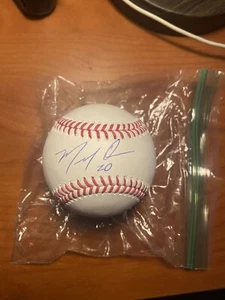 Marcell Ozuna Signed Rawlings OML Baseball Atlanta Braves 2024 Triple Crown - Picture 1 of 2