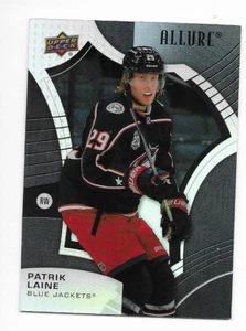 2021-22 Upper Deck Allure Black Rainbow Parallel Patrik Laine #84 Blue Jackets - Picture 1 of 2
