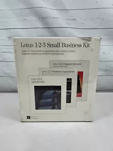 Lotus 123 Small Business Kit 5.25” Version IBM 3270 Copyright 1987 New - Picture 1 of 6