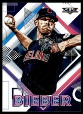 2020 Topps Fire Shane Bieber Cleveland Indians #136