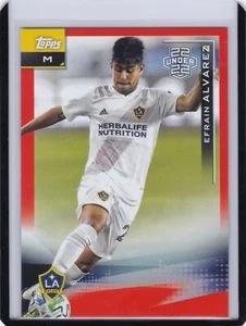 2021 Topps MLS Orange Parallel #165 Efrain Alvarez - LA Galaxy - 01/25 - Picture 1 of 1