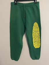 Vintage Corn Green/Yellow H. Wolf & Sons USA Joggers Sweatpants - Men's Small S