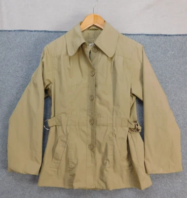 Chaqueta marrón abotonada vintage para mujer Mulberry Street 11/12 Foto 1 de 4