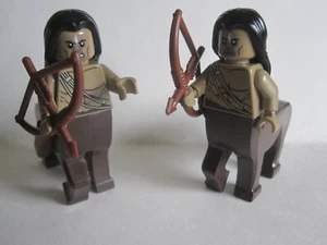 LEGO HARRY POTTER 2 X CENTAUR QUIVER FIGURINES FROM SET 7596 FORBIDDEN FOREST - Picture 1 of 5