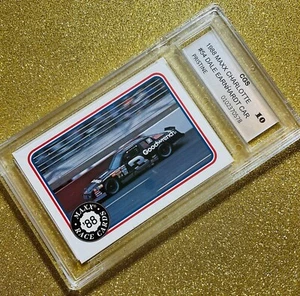 1988 MAXX CHARLOTTE RACING DALE EARNHARDT RC GOOD WRENCH CAR CARD #54 CGS 10 RD - Picture 1 of 5