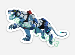 Voltron~Magnet "Animated Full Figure" Refrigerator Blue Lion - Picture 1 of 1