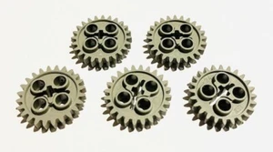 Lego Technik Technic 3648 3648b alt hellgrau Zahnrad 24 Zähne 5 Stück 4107543 - Bild 1 von 1