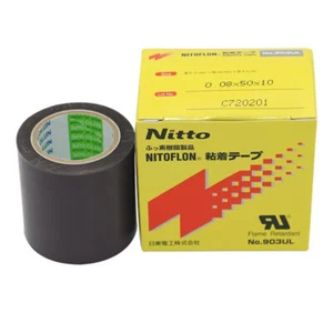 Nitto 903UL 0.08mmx50mmx10m PTFE Film Heat-resistant Insulation Adhesive Tape - Picture 1 of 2