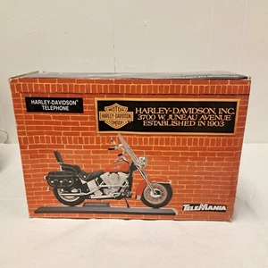 Harley Davidson Heritage Softail Motorcycle Novelty Telephone w/ Box & Papers - Zdjęcie 1 z 9