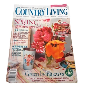 Britische Ausgabe Country Living Magazin Mai2009 Frühling Garten Special - Bild 1 von 1