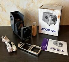 Soviet Vintage Slide Projektor Etude 2 c - USSR Filmstrip Filmoskop - Diaproetor