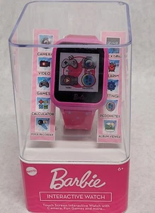 NUEVO Reloj Interactivo Inteligente Mattel Barbie Pantalla Táctil con Correa de Silicona Envío Gratis - Imagen 1 de 3