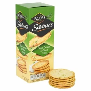 Jacob's Sour Cream & Chive Savours 150g - Pack of 6 - Picture 1 of 1