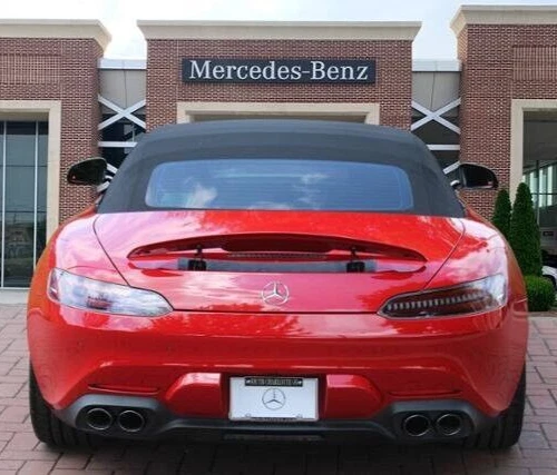 Mercedes-Benz OEM глянцевый черный ночной пакет с четырьмя выхлопными наконечниками тандем C190 AMG GT - Изображение 1 из 1