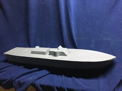 KIT PT 109 40" ESCALA 1/24 - CASCO Y CUBIERTA DE FIBRA DE VIDRIO ELCO 80 - HECHO EN EE. UU.!!!! Foto 1 de 4