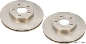 Front Disc Brake Rotors for Chevy Cavalier Corsica Beretta - Picture 1 of 1