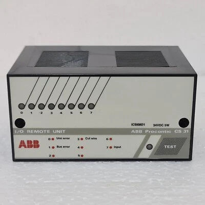 ABB ICSI08DI I/O MODULE Procontic CS31 - Bild 1 von 4