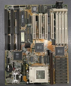 Abit AB-PH5 Socket 7 isa pci Rev 1.4 Motherboard + CPU - Zdjęcie 1 z 6