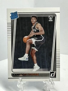 Cameron Thomas Rookie 2021-22 Panini Donruss #203 Brooklyn Nets Baloncesto RC - Imagen 1 de 2
