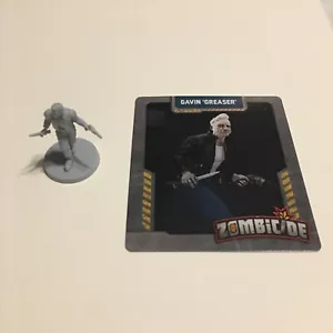 Zombicide: Invader Civilian Survivor Gavin 'Greaser' Miniaturfigur & Karte - Bild 1 von 7