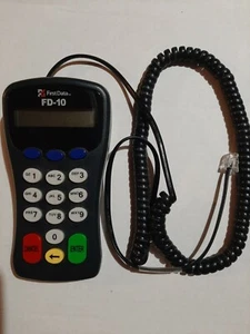 First Data FD-10 PinPad, ATM Credit Debit input Pad - Model 8001 PCI (001300020) - Picture 1 of 4