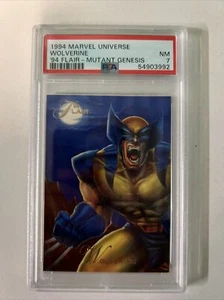Flair Marvel Universe Mutant Genesis Wolverine 1994 PSA 7 A0 - Imagen 1 de 3