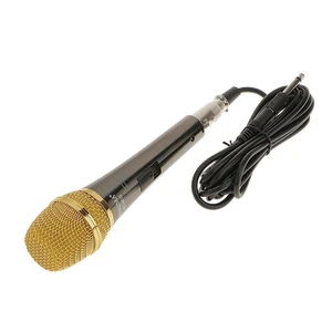 PC-M10 Professionelles Kondensatormikrofon Studio-Gesangsmikrofon-Schwarz&Gold - Picture 1 of 7