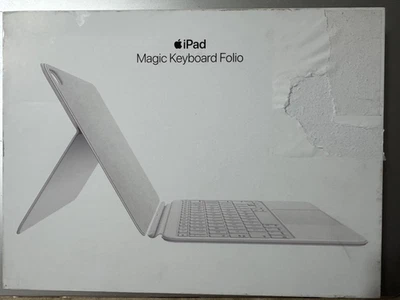 read Apple Magic Keyboard Folio for iPad (10th Generation)- White MQDP3LL/A - Image 1 of 4