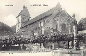 Suisse - SAINT-URSANNE (JU) L'église - Ed. A & H-C - Picture 1 of 2