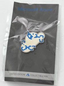 Microsoft Azure Limited Edition Computer Employee Broken Chains Lapel Pin Rare - Picture 1 of 3