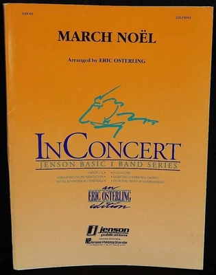 March Noel Sheet Music Score Book Jensen Young Band In Concert - Image 1 of 4