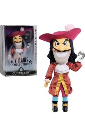 "Muñeco de peluche coleccionable de 13"" Capitán Garfio colección villanos de Disney Just Play"  Foto 1 de 4