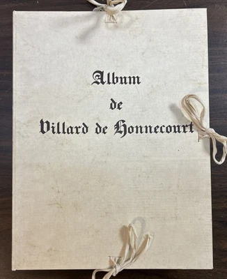 Album de Villard de Honnecourt Architecte du 13 Siecle 1968 Fascimile Portfolio - Image 1 of 4